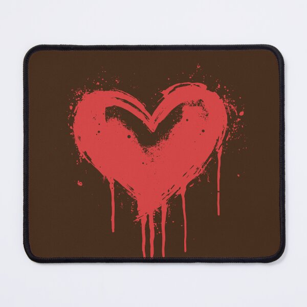 Item preview, Grunge Heart Painted Y2K Trendy designed and sold by Geek Updated.