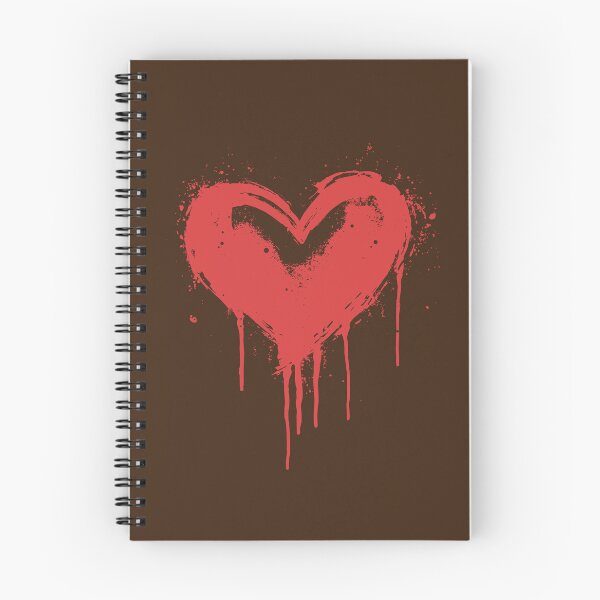 Item preview, Grunge Heart Painted Y2K Trendy designed and sold by Eurokollektiv.