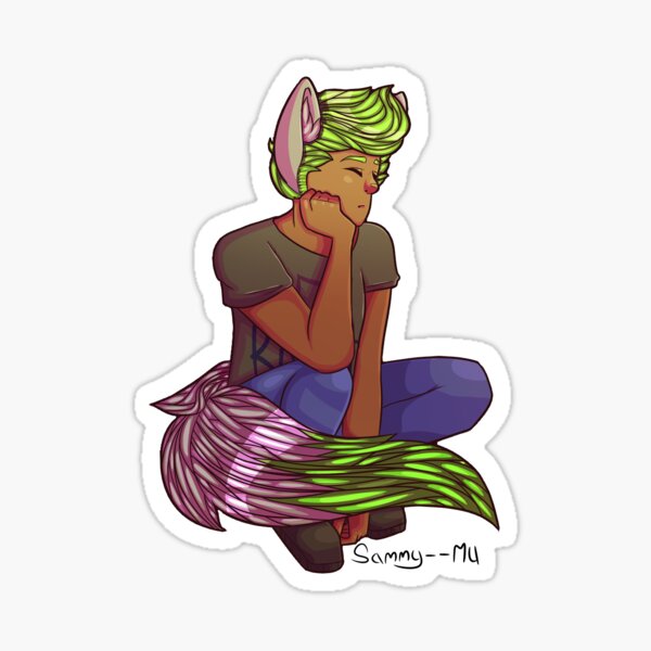 Anime Kawaii Wolf Stickers Redbubble