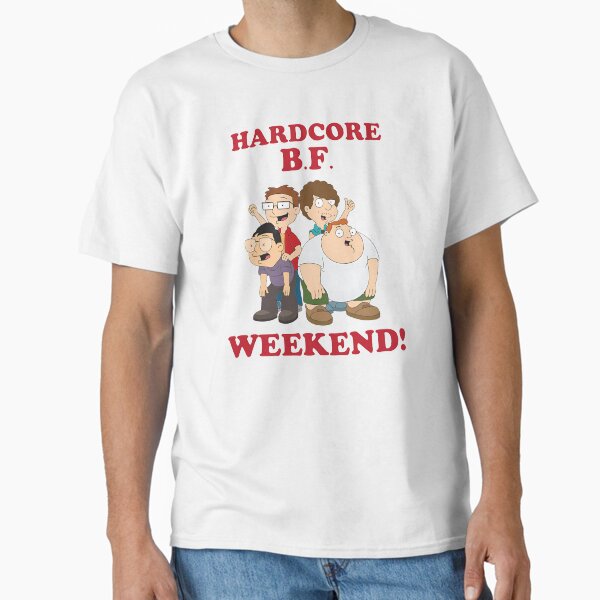 Item preview, HARDCORE B.F. WEEKEND!  | America Dad Inspired | Home Decor Merch Fandom Small Support | HECKINFAROUT  designed and sold by Two Otters Co.