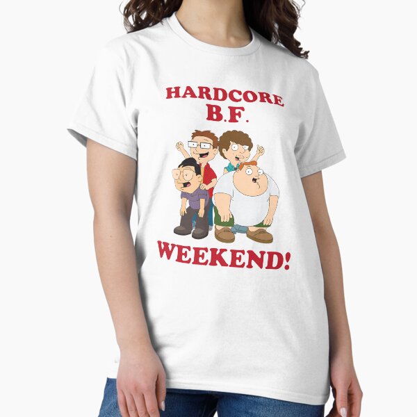 Item preview, HARDCORE B.F. WEEKEND!  | America Dad Inspired | Home Decor Merch Fandom Small Support | HECKINFAROUT  designed and sold by Two Otters Co.
