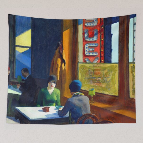 Item preview, Edward Hopper Chop Suey designed and sold by SummerlandsArt.