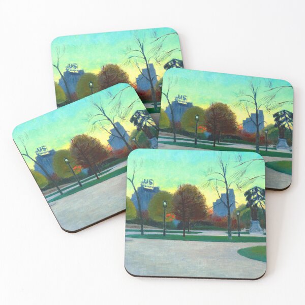 Item preview, Edward Hopper Central Park designed and sold by SummerlandsArt.