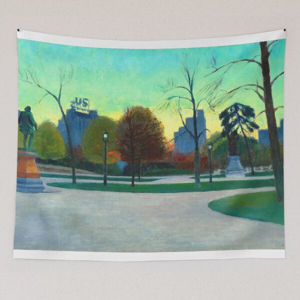 Item preview, Edward Hopper Central Park designed and sold by SummerlandsArt.