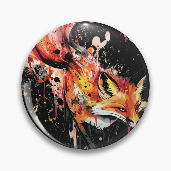 Item preview, A Striking Fox Illustration Art designed and sold by Desireehaz.