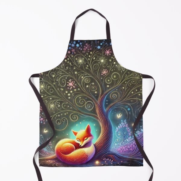 Item preview, Fox Under Enchanted Tree designed and sold by Desireehaz.