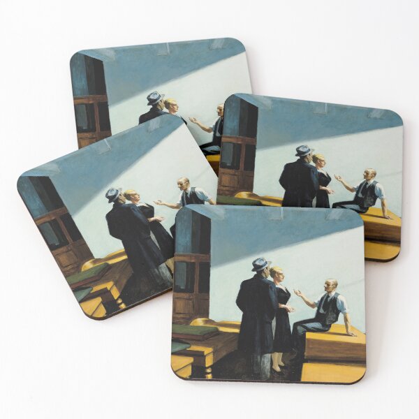 Item preview, Edward Hopper Conference At Night designed and sold by SummerlandsArt.