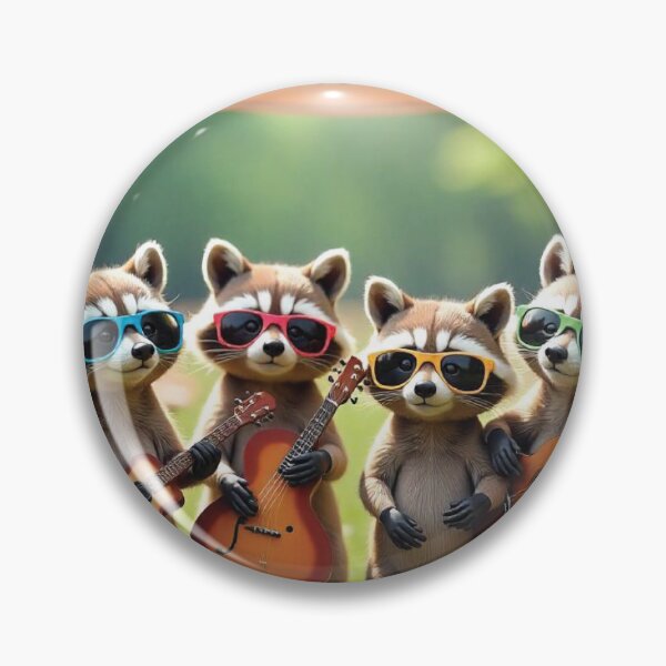 Item preview, Church Worship Team band raccoon guitars music praise Christian designed and sold by tshirtart2024.