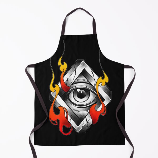 Item preview, The all-seeing eye burning designed and sold by Rafael Franklin.