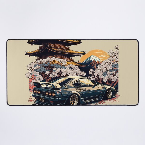 The Beauty of Speed: Ancient Japanese Concept Art of JDM Car