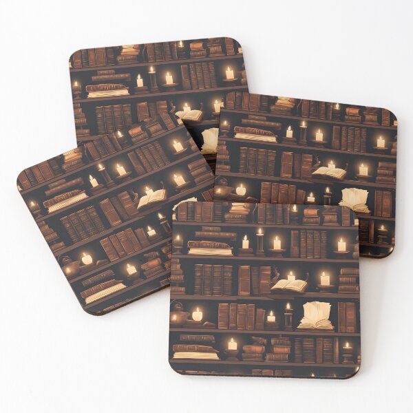 Item preview, Warm Library Glow designed and sold by Eman Abou Ghazy.