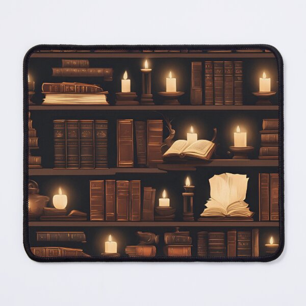 Item preview, Warm Library Glow designed and sold by Eman Abou Ghazy.