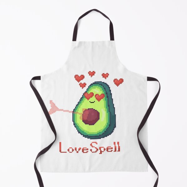 Item preview, Copia de pixel art of kawaii avocado arrowed by cupid with a heart arrow victim of love love spell designed and sold by ZerpaGiovanna.