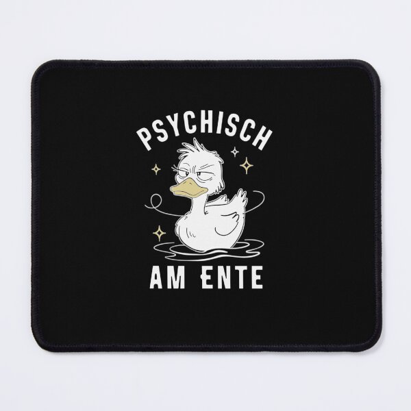 Item preview, Psychologically on the Duck – Funny Duck Motif designed and sold by hanneshannes02.