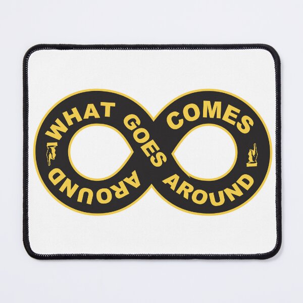 Item preview, what goes around comes around - karma designed and sold by PIXEL POP DESIGNS - Beyond the Norm!.
