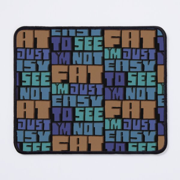 Item preview, I'm Not Fat I'm Just Easy To See designed and sold by AlchemyColor.
