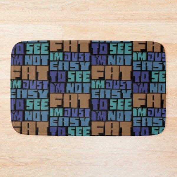 Item preview, I'm Not Fat I'm Just Easy To See designed and sold by AlchemyColor.