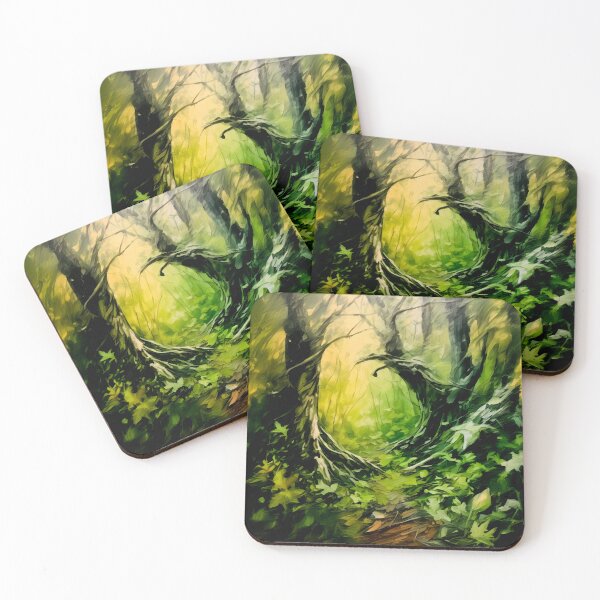 Item preview, Enchanted forest designed and sold by Island Art Studios.