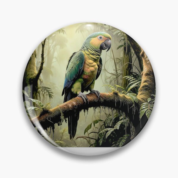 Item preview, Amazonian periquito (Nannopsittaca dachilleae) designed and sold by Helios Be. Lavsh.