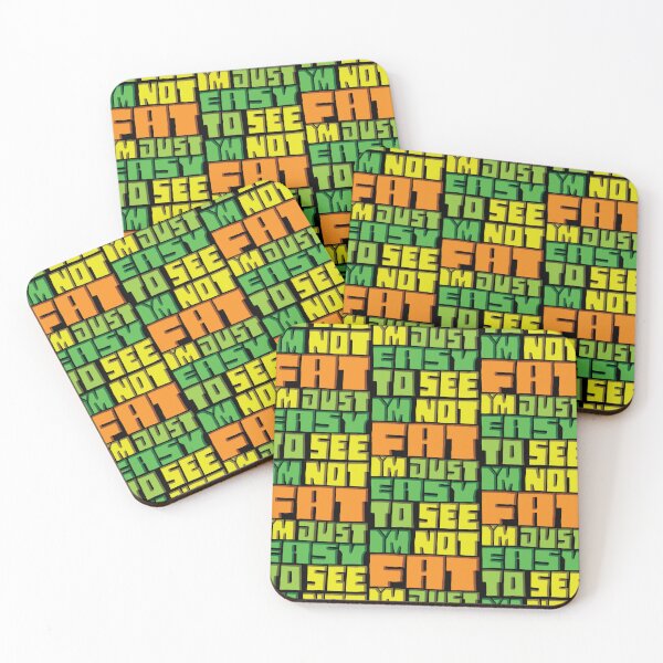 Item preview, I'm Not Fat I'm Just Easy To See designed and sold by AlchemyColor.