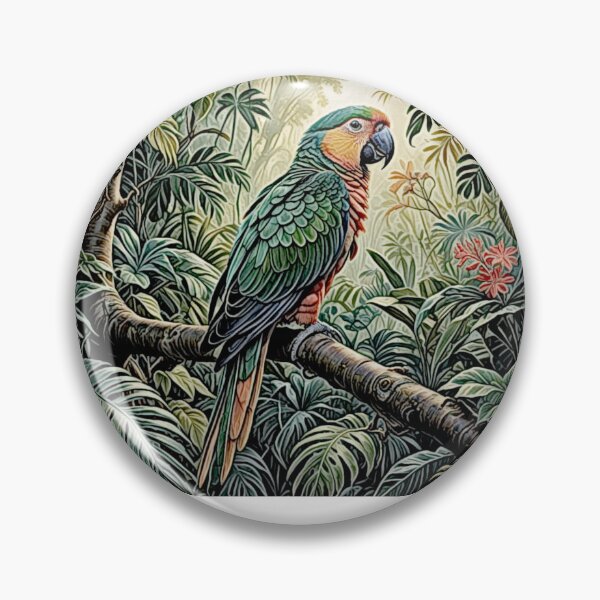 Item preview, Amazonian periquito (Nannopsittaca dachilleae)#1 designed and sold by Helios Be. Lavsh.