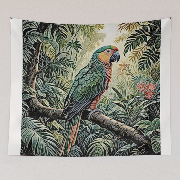 Item preview, Amazonian periquito (Nannopsittaca dachilleae)#1 designed and sold by Helios Be. Lavsh.