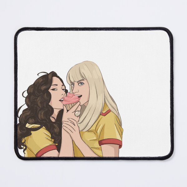 Item preview, 2 Broke Girls Kat Dennings Beth Behrs designed and sold by sketchymaze.