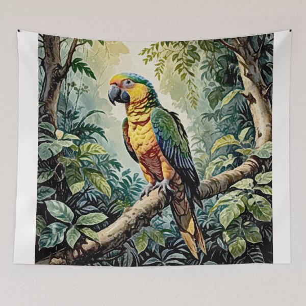 Item preview, Amazonian periquito (Nannopsittaca dachilleae)#2 designed and sold by Helios Be. Lavsh.