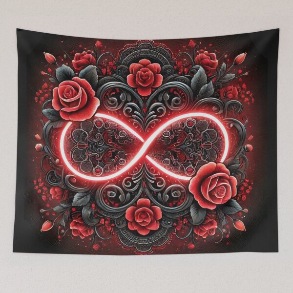 Item preview, Infinity Roses: Eternal Love Design designed and sold by Desireehaz.