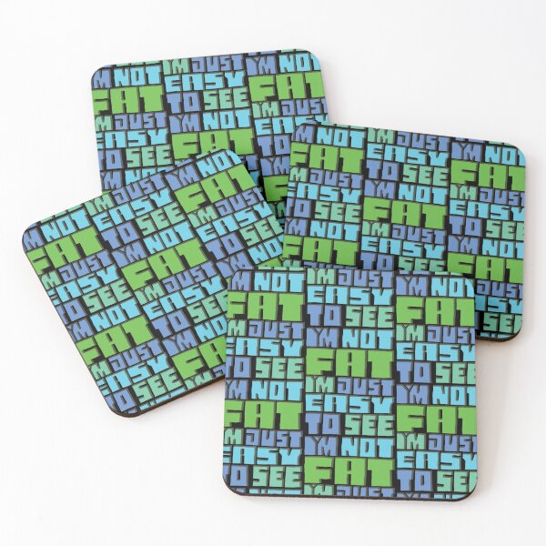 Item preview, I'm Not Fat I'm Just Easy To See designed and sold by AlchemyColor.