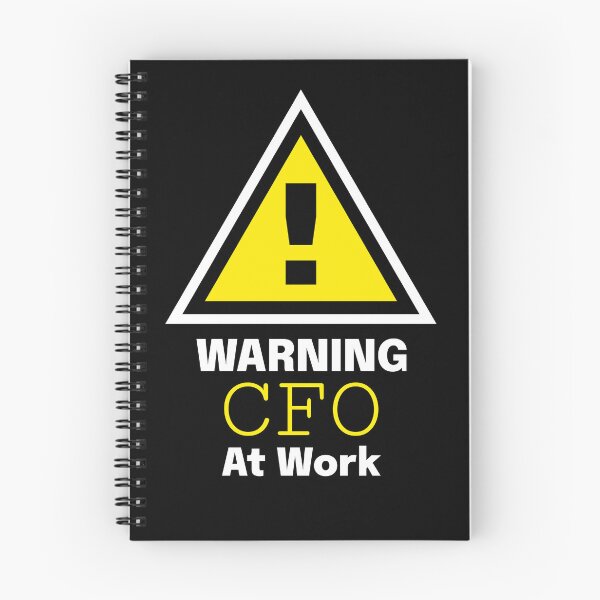 Item preview, Warning: CFO at Work - Gift for boss designed and sold by Kuuldiga.