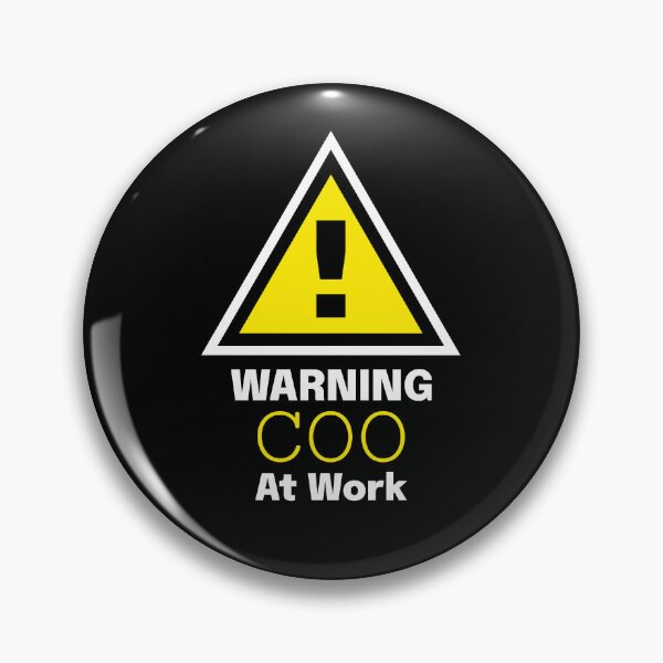 Item preview, Warning: COO at Work - Gift for boss designed and sold by Kuuldiga.