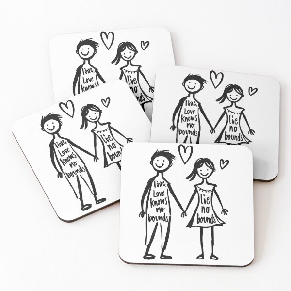 Item preview, Love knows no bounds designed and sold by likeforcode.