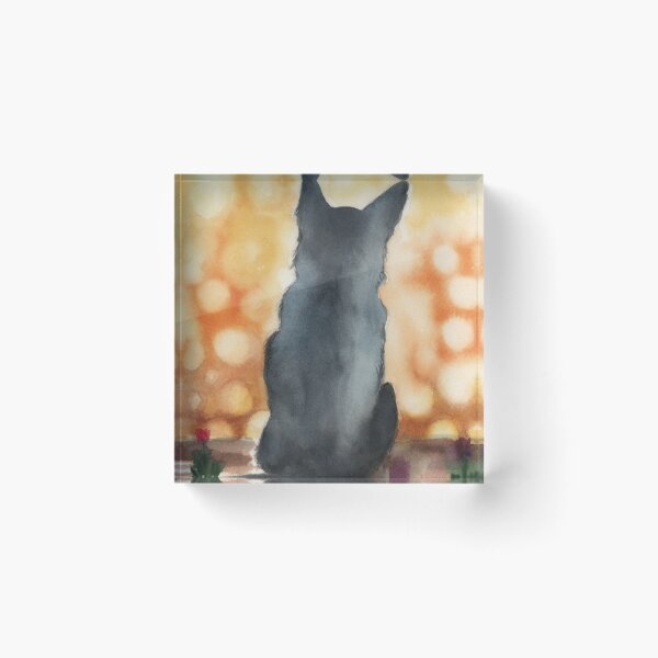 Item preview, Watercolor portrait  pet art Title: What a wonderful world! designed and sold by Yarlseri.