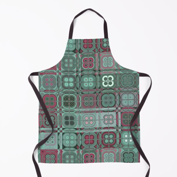 Item preview, Muted Patchwork by Jenny Meehan Green Pink designed and sold by Jenny Meehan Art Prints and Patterns .