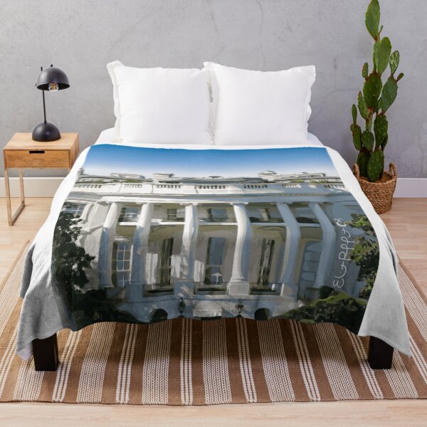 Item preview, WHITE HOUSE IN EARLY SPRING designed and sold by EliotRaffit.