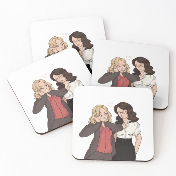 Item preview, Liz Lemon and Leslie Knope designed and sold by sketchymaze.