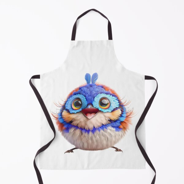 Item preview, Smiling and cute colorful bird with big eyes designed and sold by eye_contact.