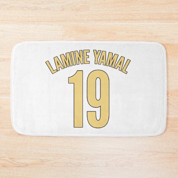 Item preview, Football Player #19 | Soccer Sports (Yellow Design / Black Outline) designed and sold by FilipeFerreira.