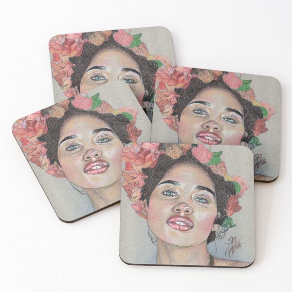 Item preview, Floral Essence - Radiant Portrait Art designed and sold by CamaleonDesigns.