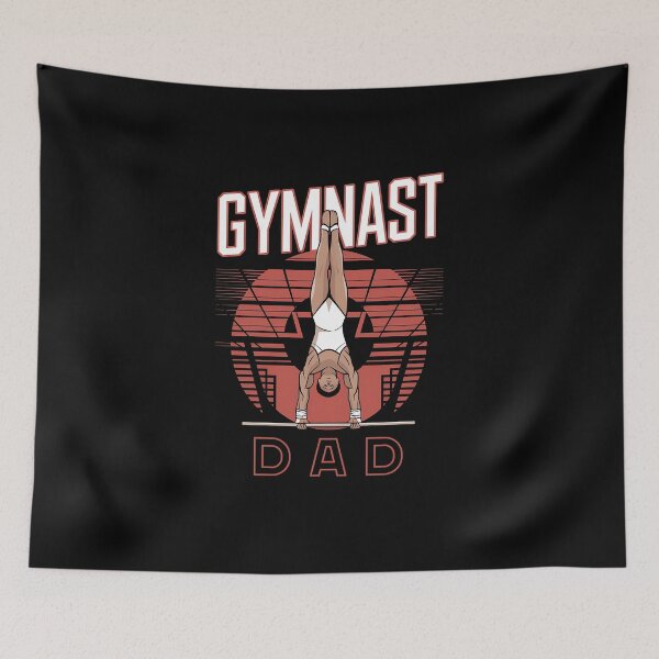Item preview, Gymnast Dad, Funny gifts for gymnastic dad designed and sold by MikeKart.