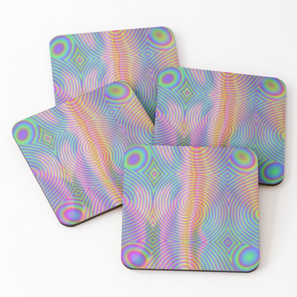 Item preview, Rainbow Alien Waves designed and sold by cr33pyki77y.