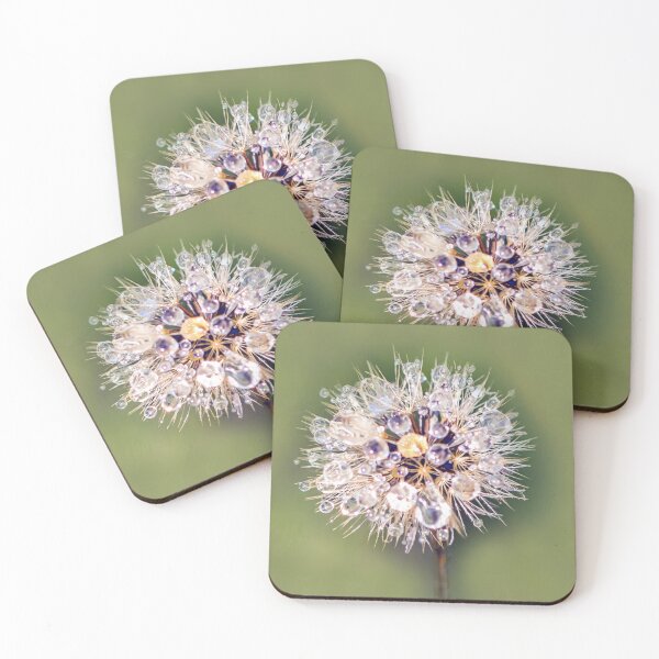 Item preview, Dewdrops on a dandelion designed and sold by Katja LebenFreude.