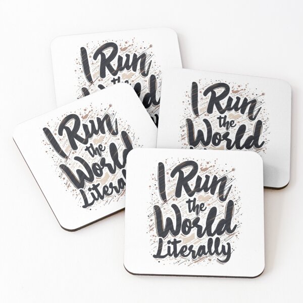 Item preview, i run the workd literally  designed and sold by Ismartista.