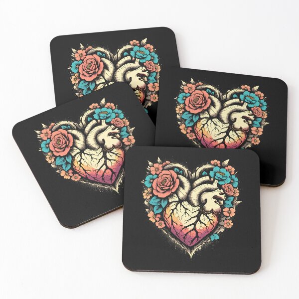 Item preview, Heart in Bloom: Cracks of Resilience designed and sold by gfxpartner.