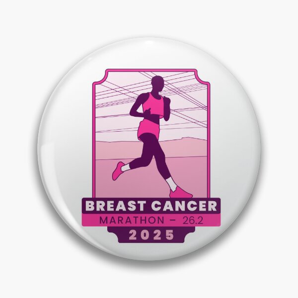 Item preview, Breast Cancer Marathon – 26.2 – 2025 designed and sold by Moritz Schwäble.