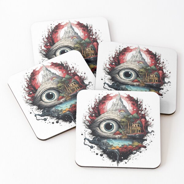 Item preview, Cosmic Eye of Creation: A Surreal Landscape designed and sold by GGtiger.