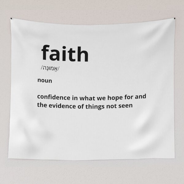 Item preview, Faith - What God cannot do does not exist  designed and sold by True Vine Apparel JA.