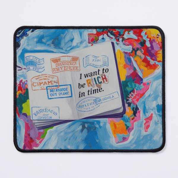 Item preview, Destinations - Passport Stamp  designed and sold by CanvasCarousel.