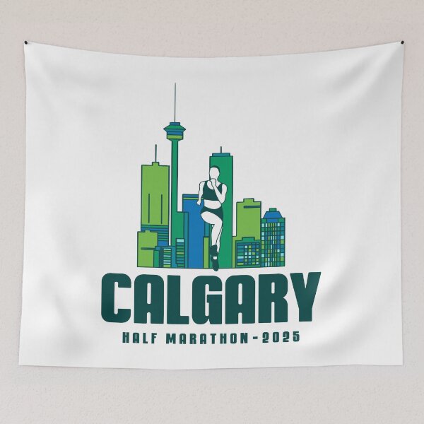 Item preview, Calgary Half Marathon – 2025 designed and sold by Moritz Schwäble.